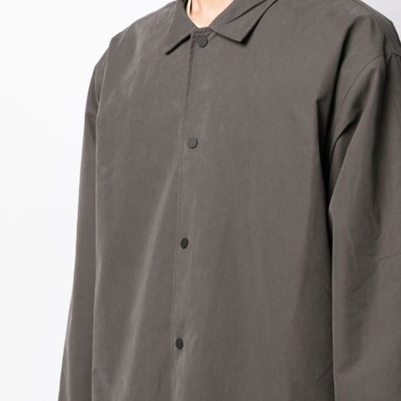 FEAR OF GOD ESSENTIALS Cotton Blend Shirt-Coat Trench XL NWOT - Picture 3 of 15